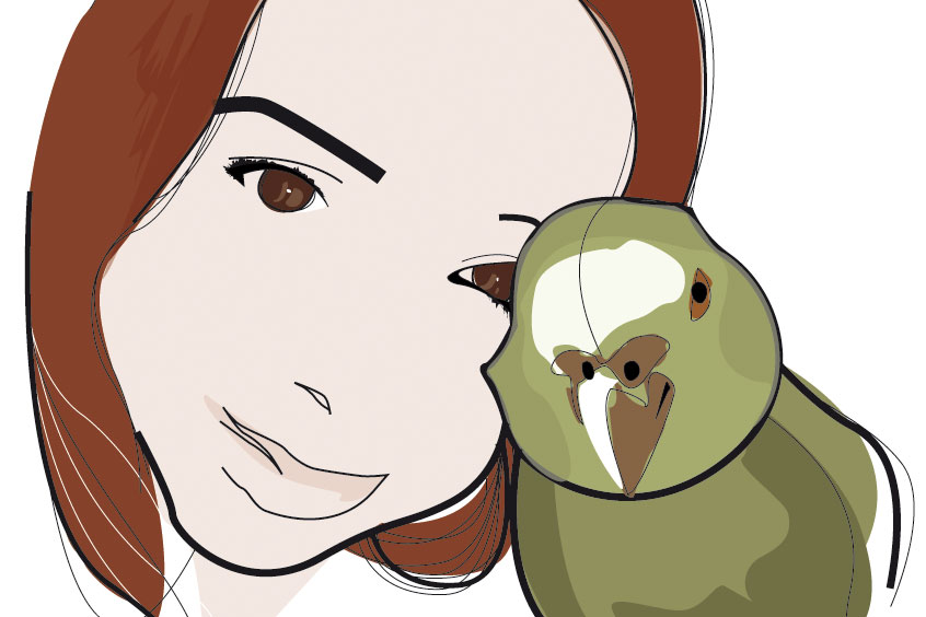 Estampa Loro