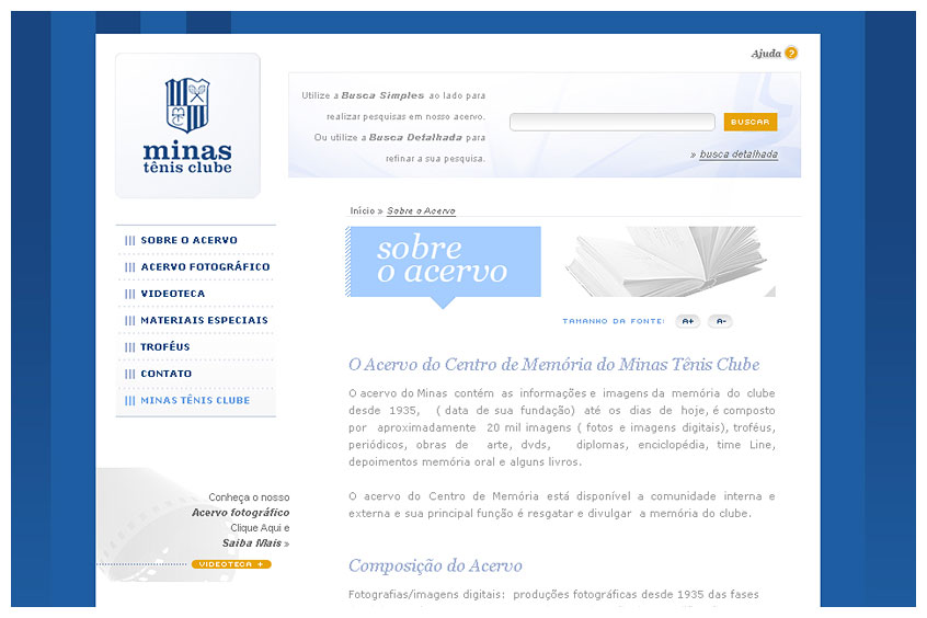 Acervo do Minas Tênis Clube